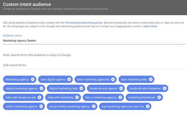 Segmentation of audience on YouTube