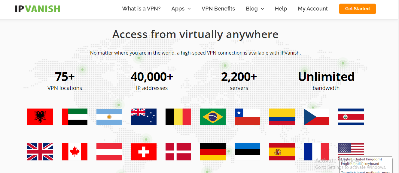 IPvanish network