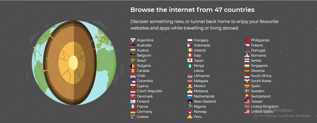 tunnelbear network