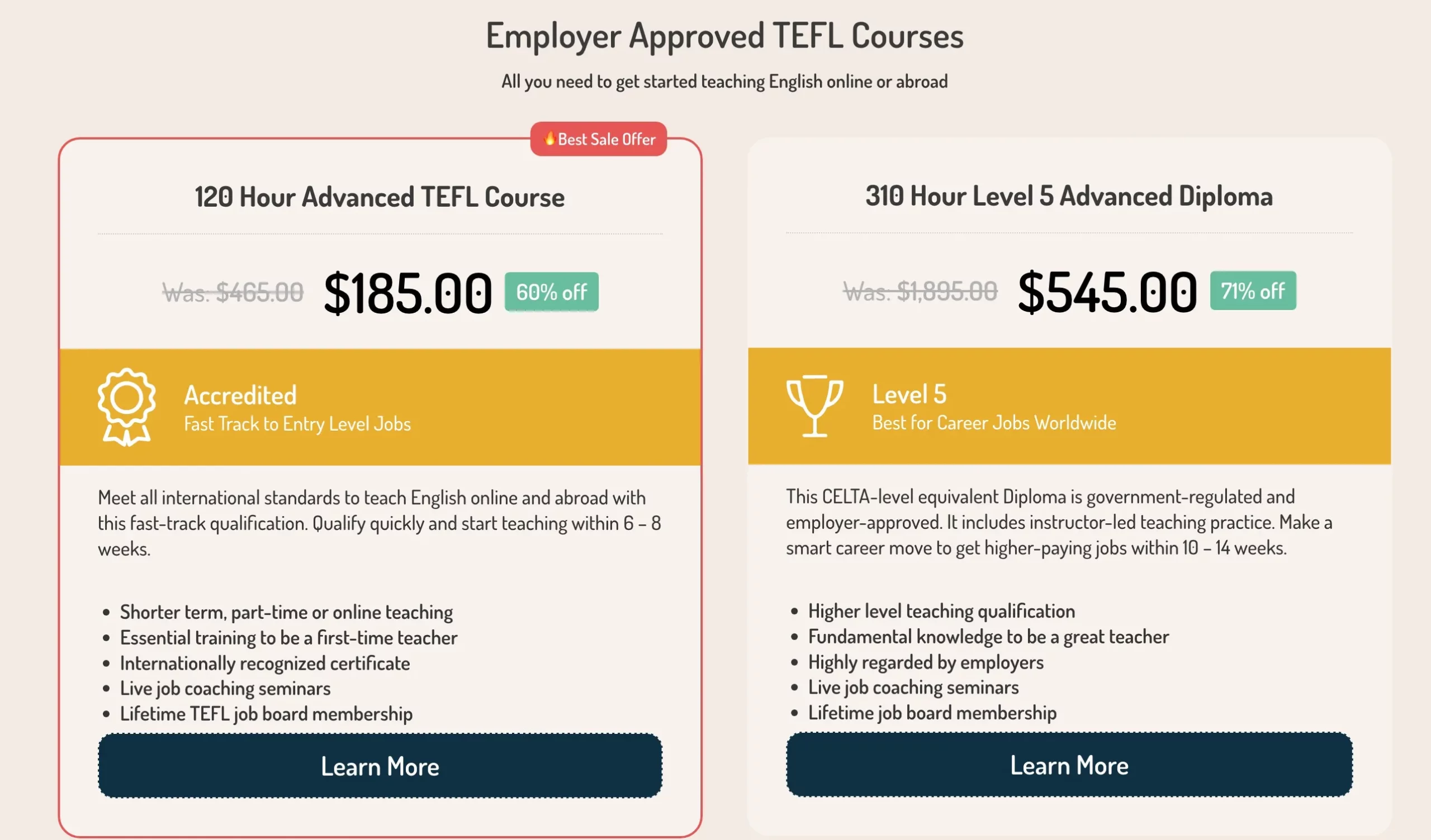 Employer-Approved TEFL Courses