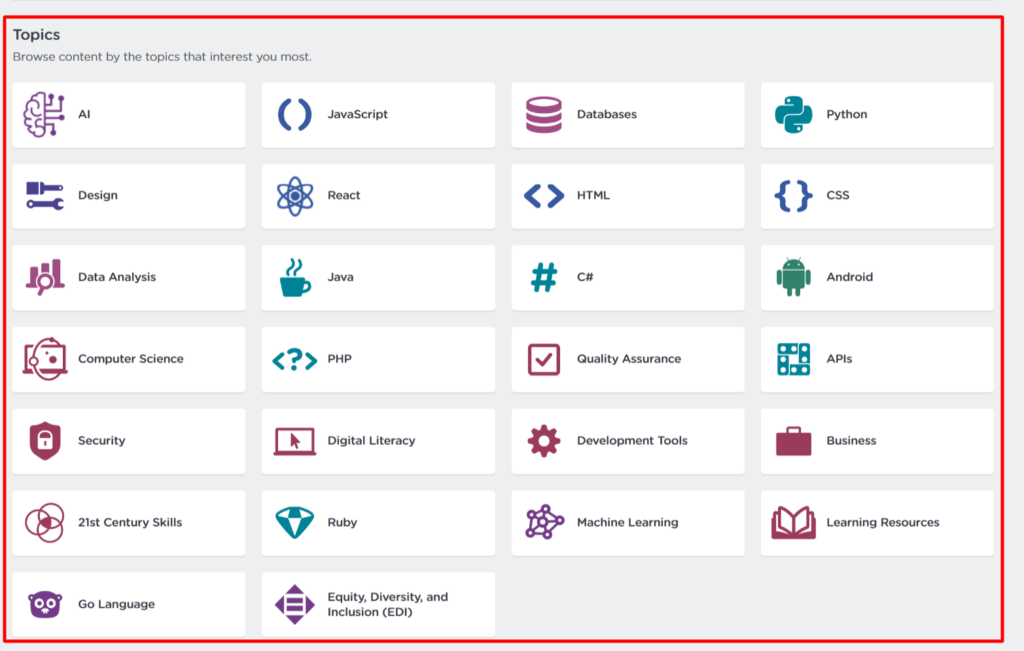 Treehouse course curriculum