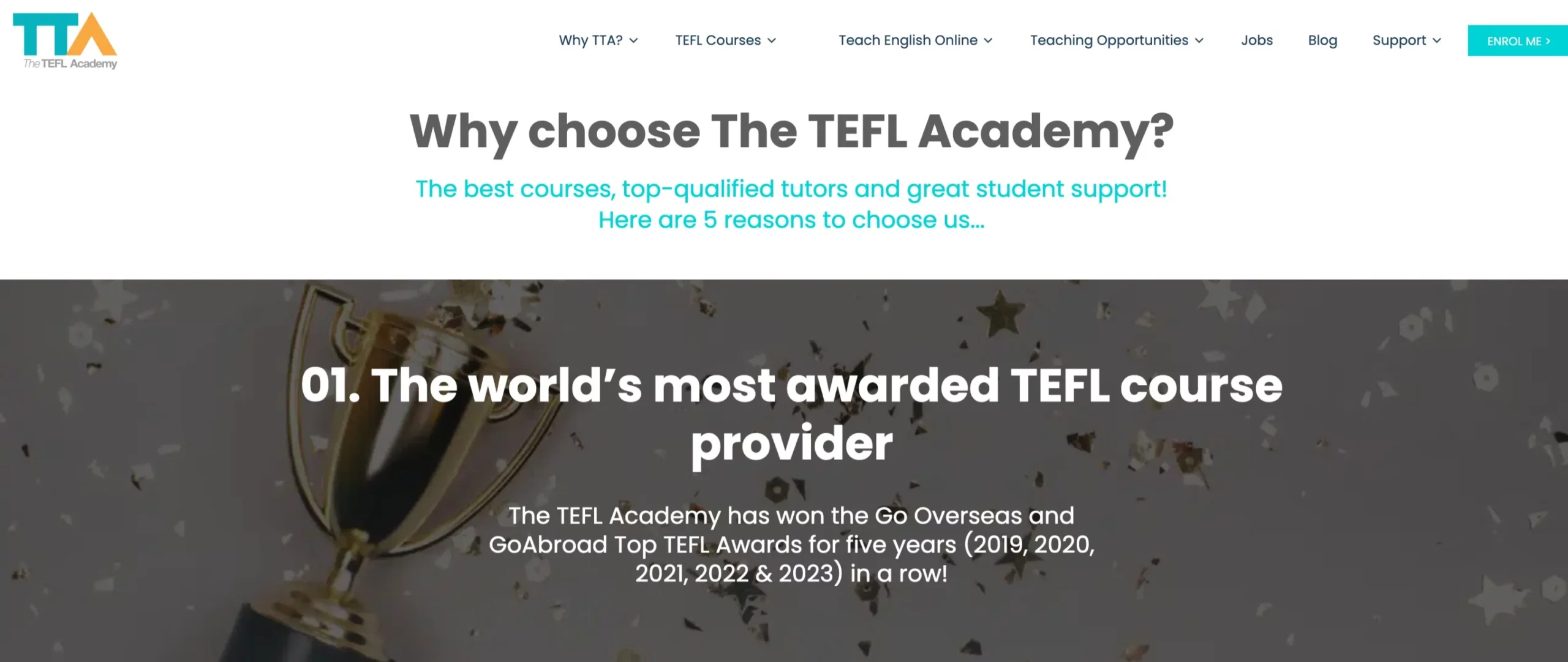 Why Choose The TEFL Academy?