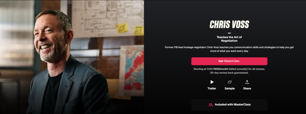 Masterclass Review: Chris Voss Teaches the Art of Negotiation
