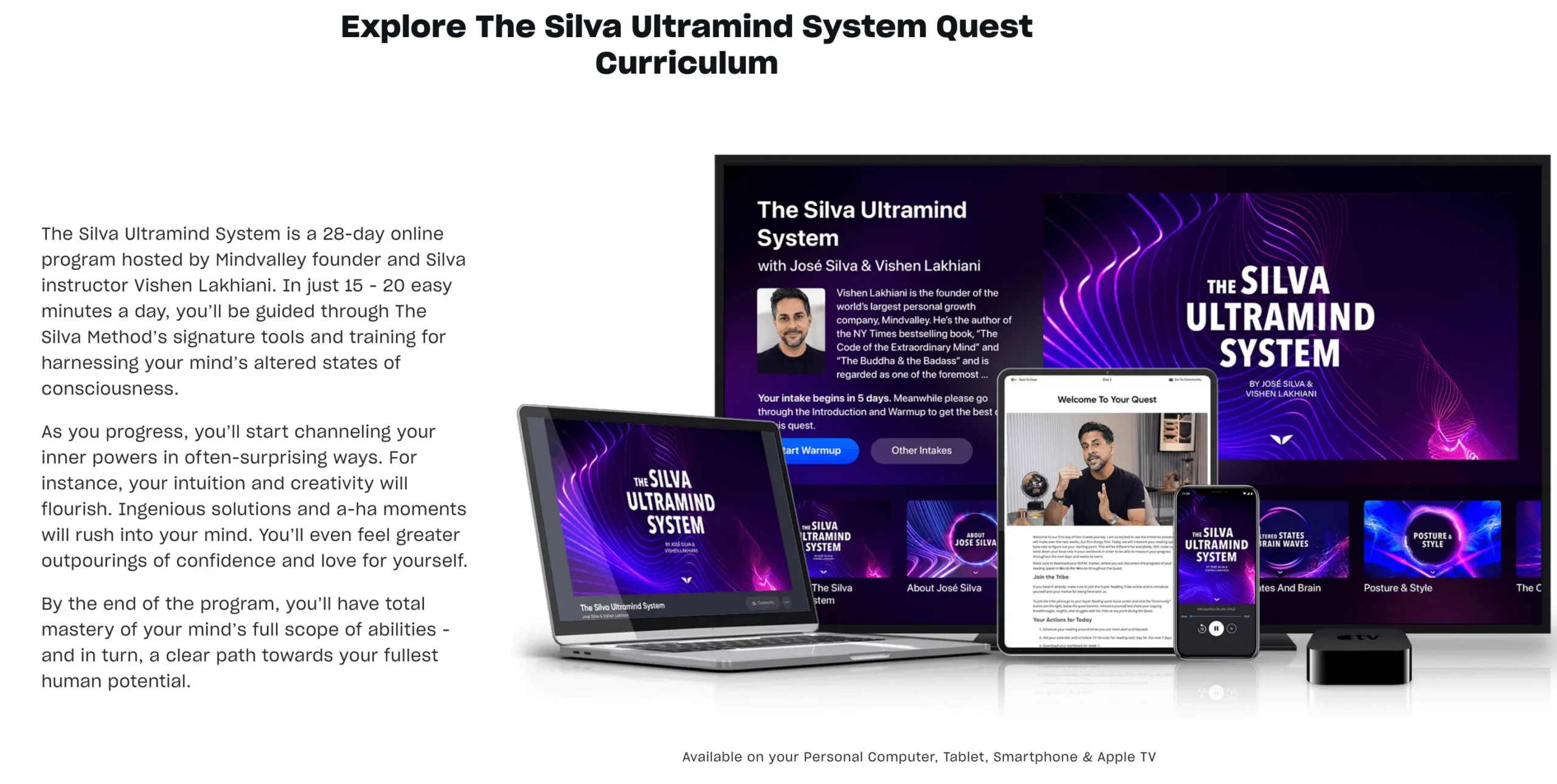 Explore The Silva Ultramind System Quest Curriculum