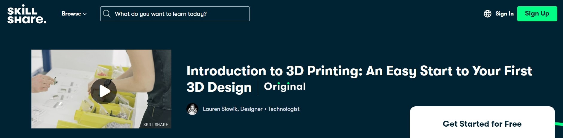 Introduction to 3D Printing