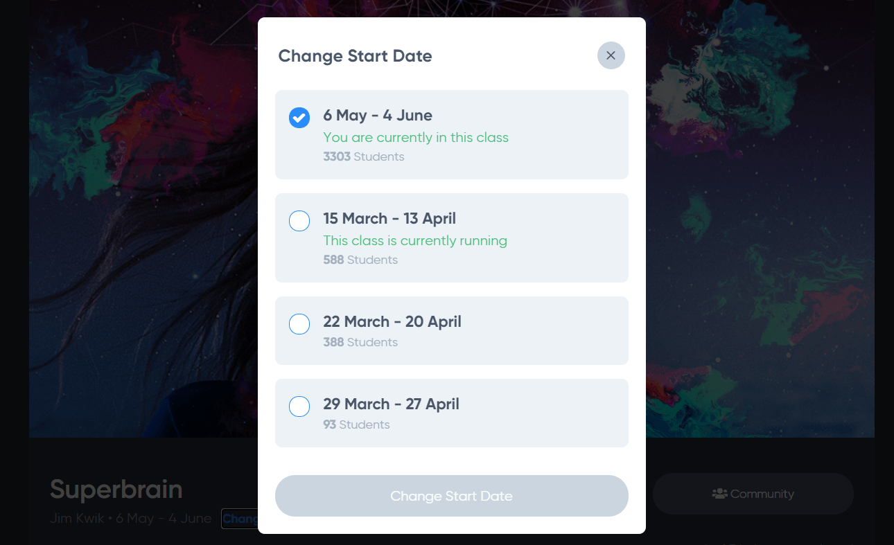 MindValley SuperBrain Schedule