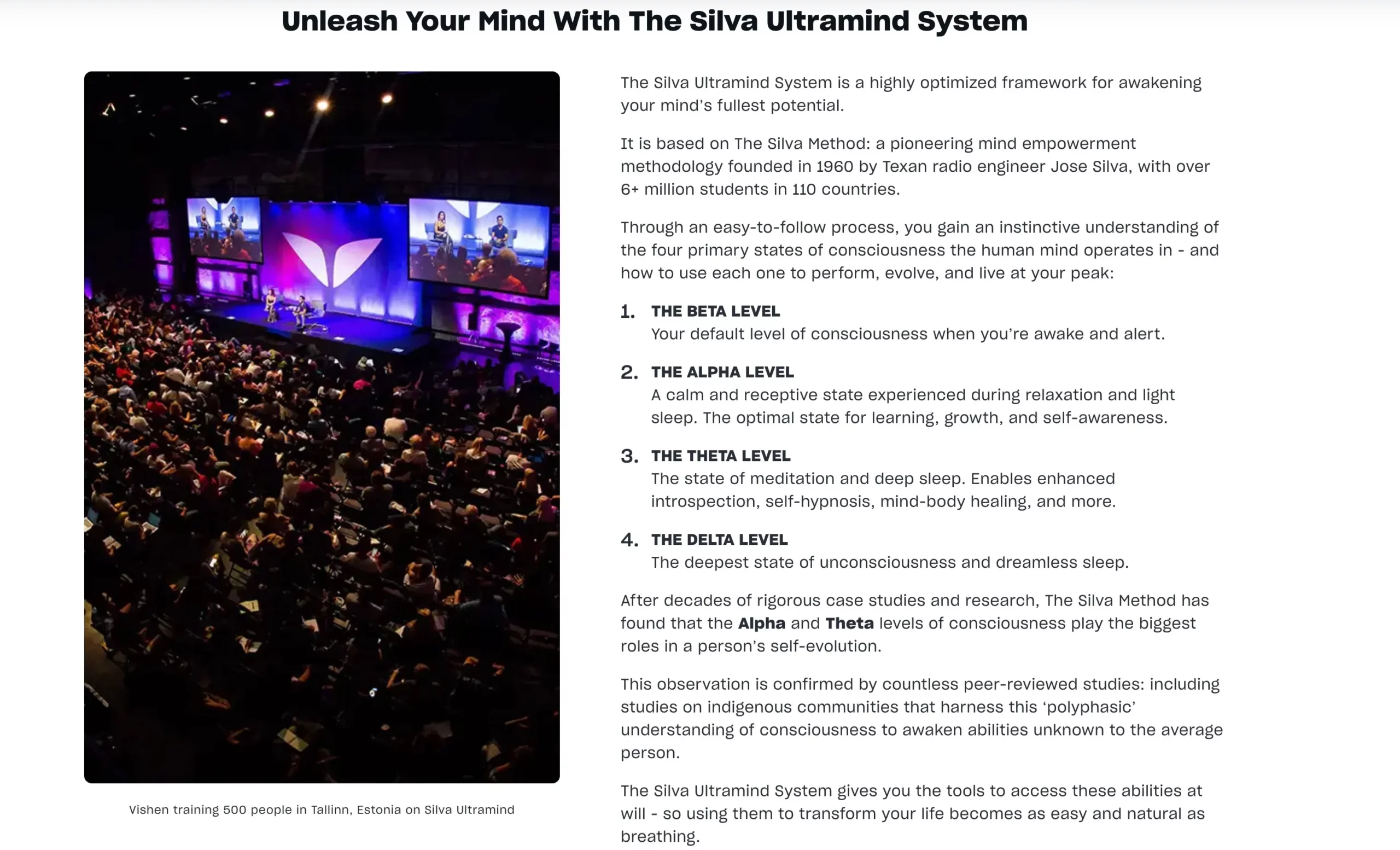 Unleash Your Mind With The Silva Ultramind System