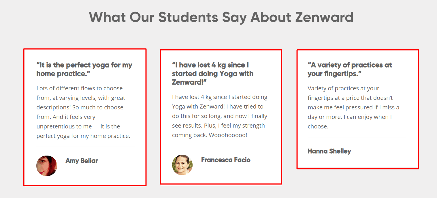 Zenward User Testimonials