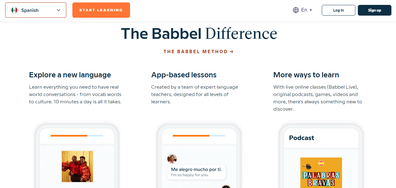 babbel view