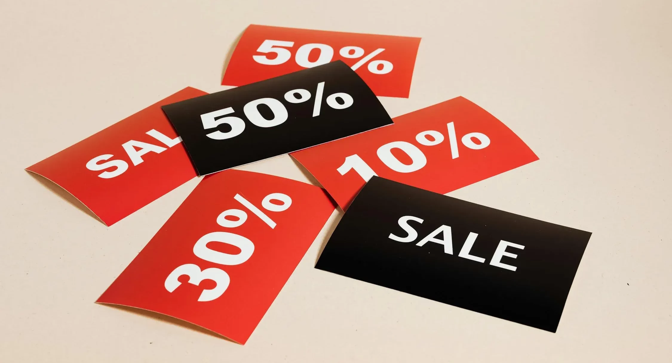 Sale : coupons