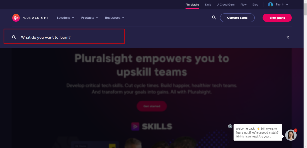 Search pluralsight courses