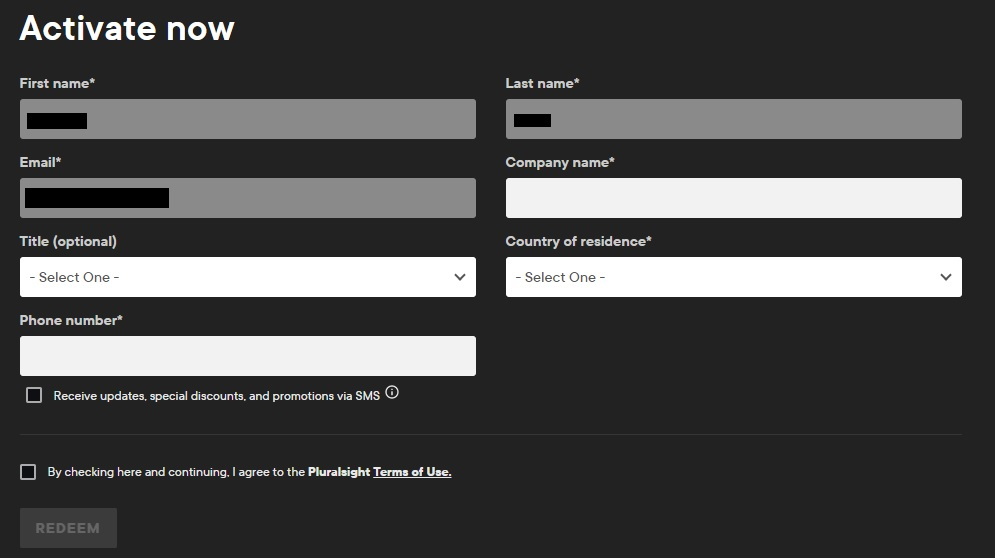 Redeem Pluralsight Coupon Codes