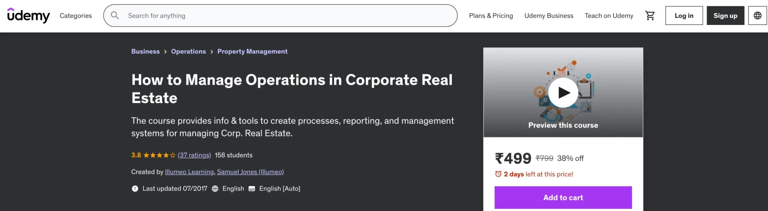 How to Manage Operations in Corporate Real Estate by Udemy