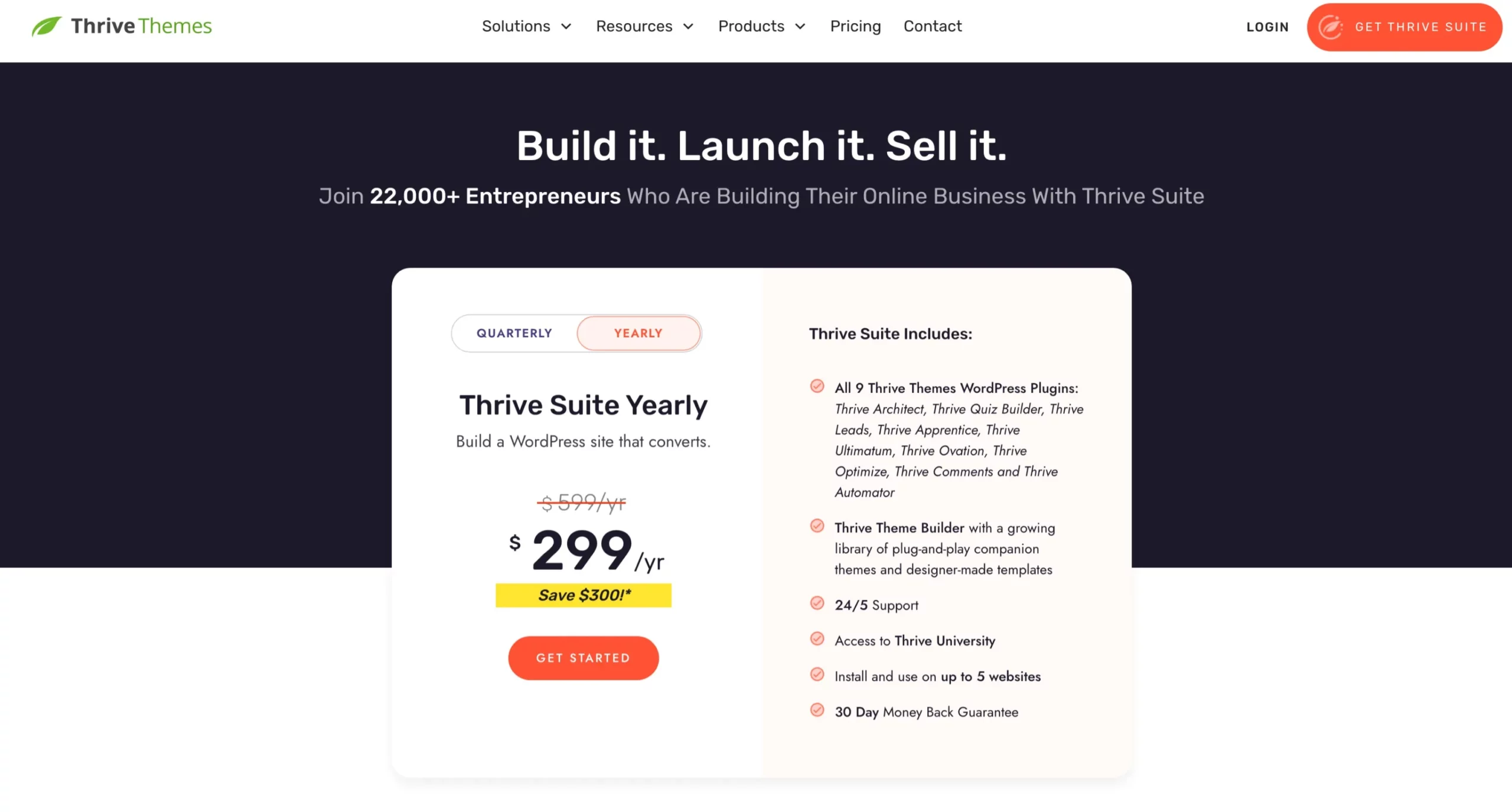 Thrive Leads Review - Pricing