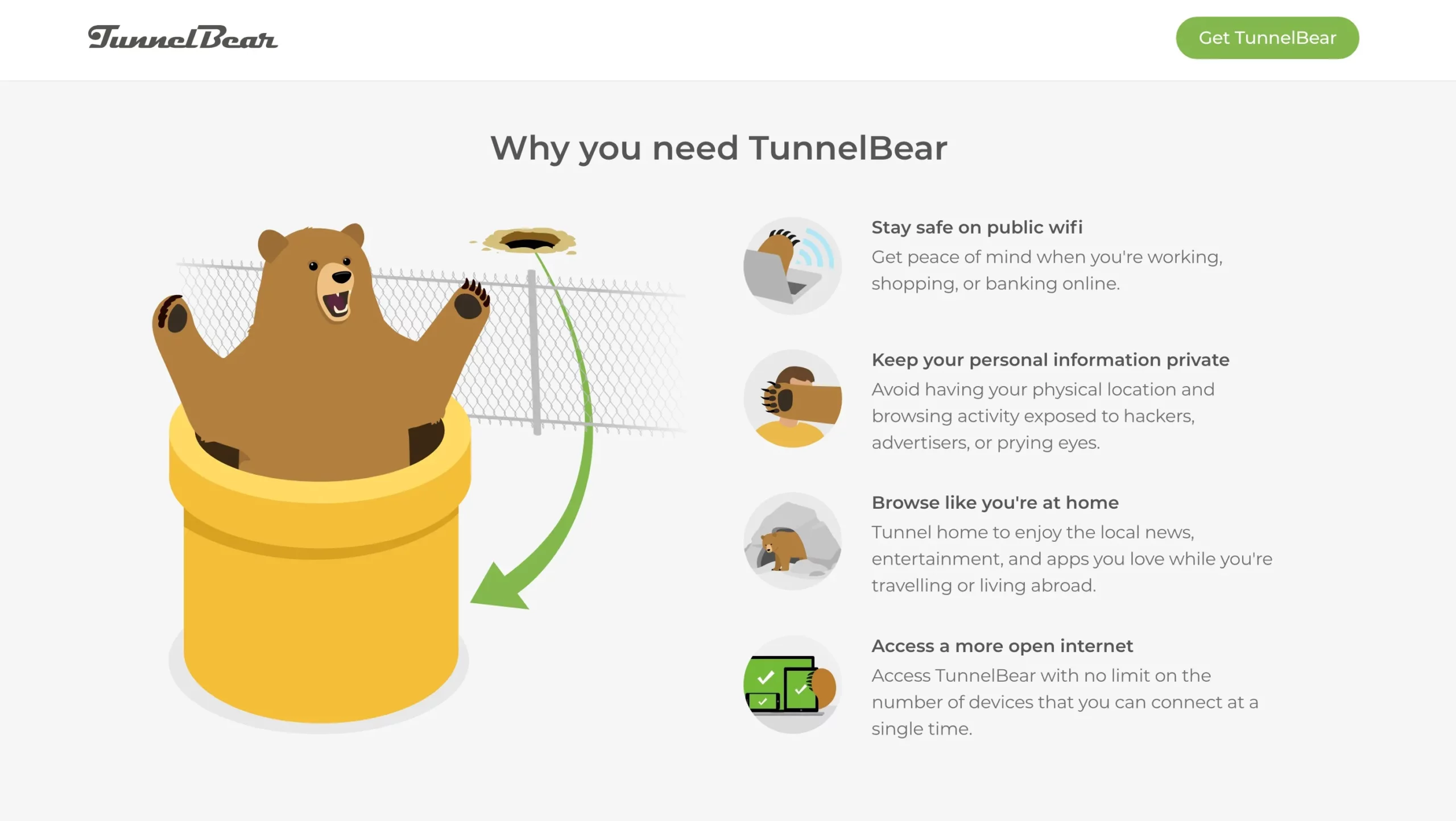 TunnelBear - Offers