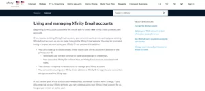 Xfinity Email Address