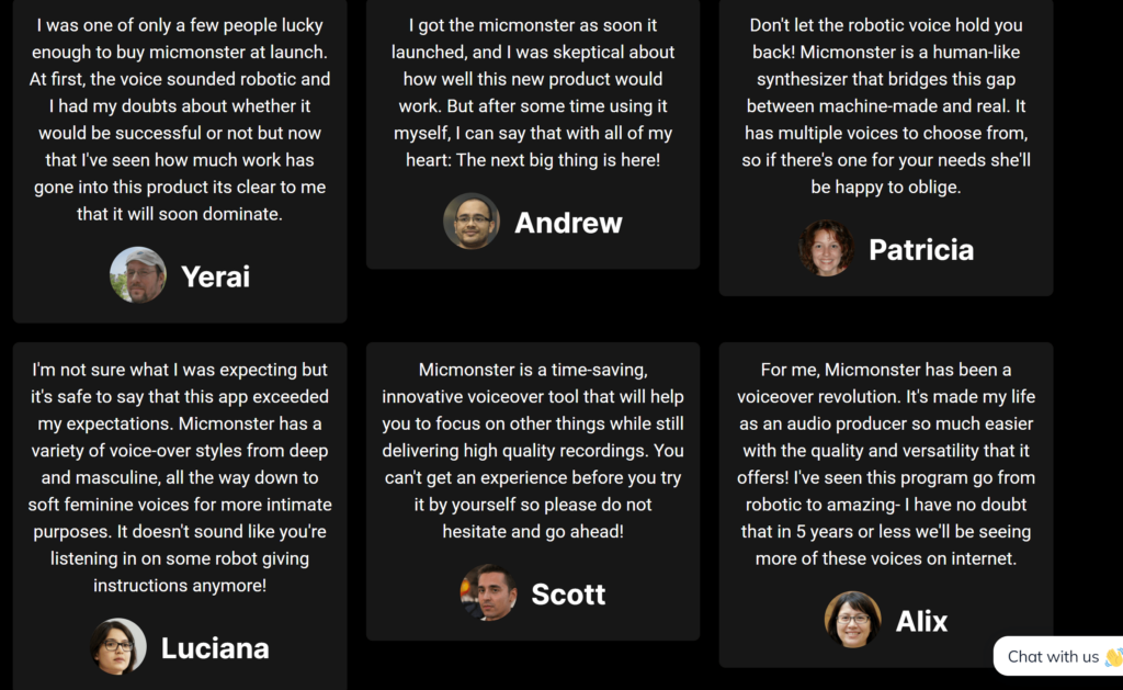MicMonster Customer Reviews