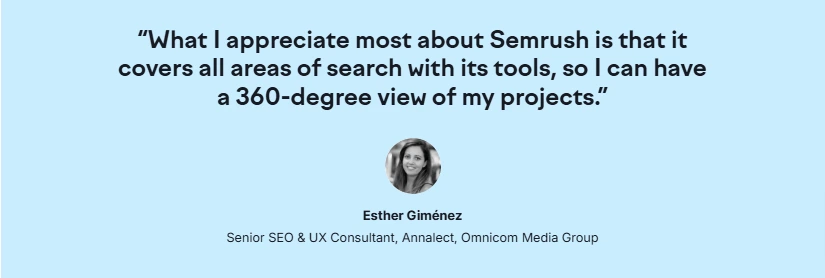 Esther Giménez, Senior SEO & UX Consultant, Annalect, Omnicom Media Group