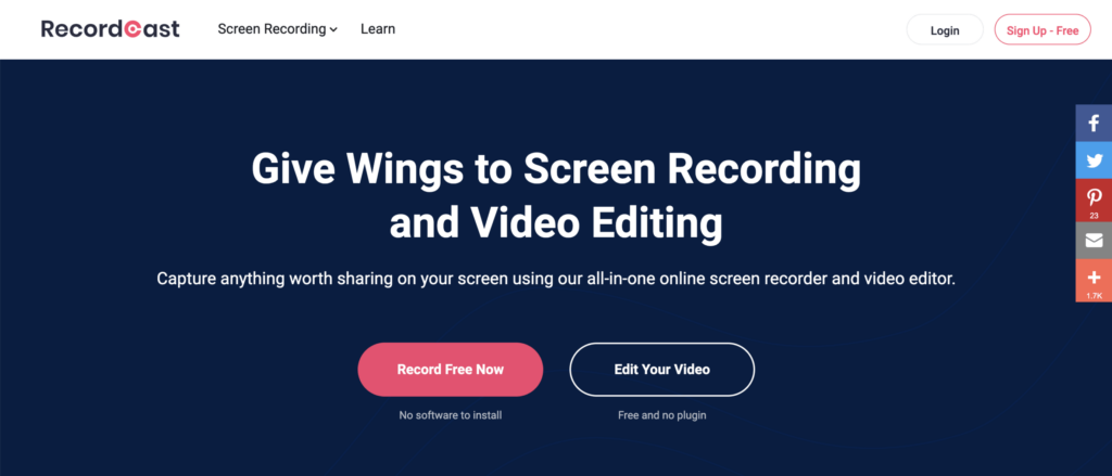 Recordcast-overview