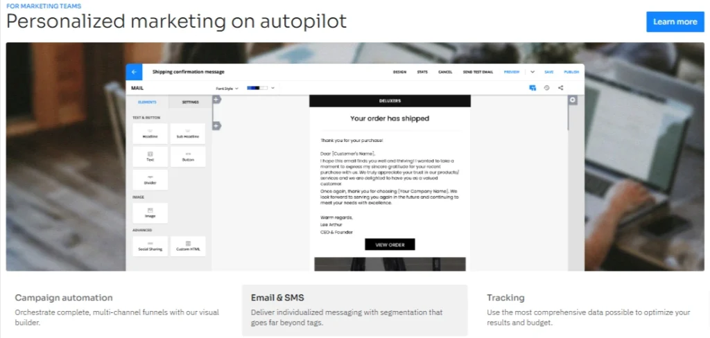 Email Marketing & Automation- Ontraport