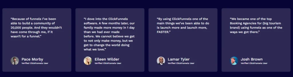 ClickFunnels Customer Review