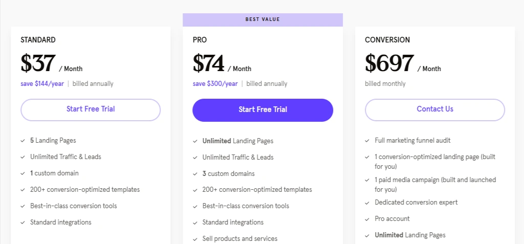 Leadpages-pricing