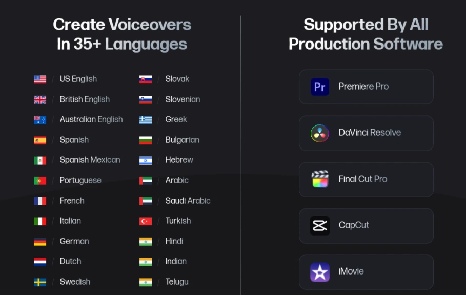 Multiple Languages