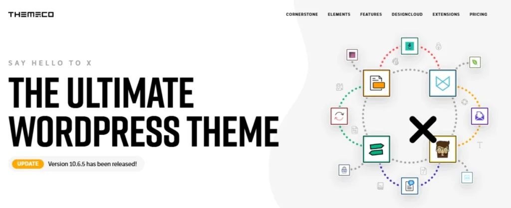 X Theme vs Divi: About X Theme 