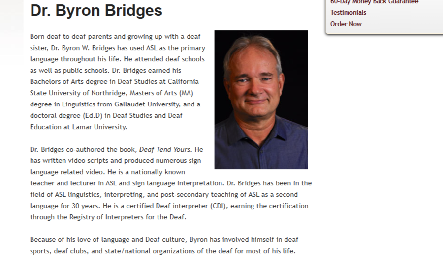 Dr. Byron Bridges