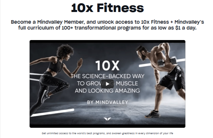Mindvalley 10x Fitness