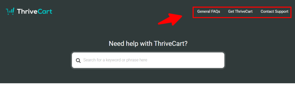 The support team at ThriveCart