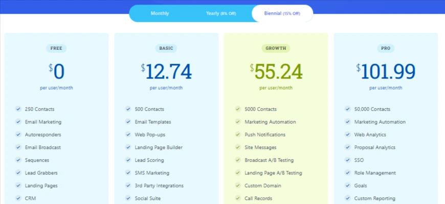 EngageBay-Pricing