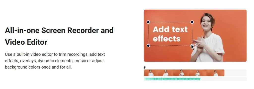 Built-In Video Editor