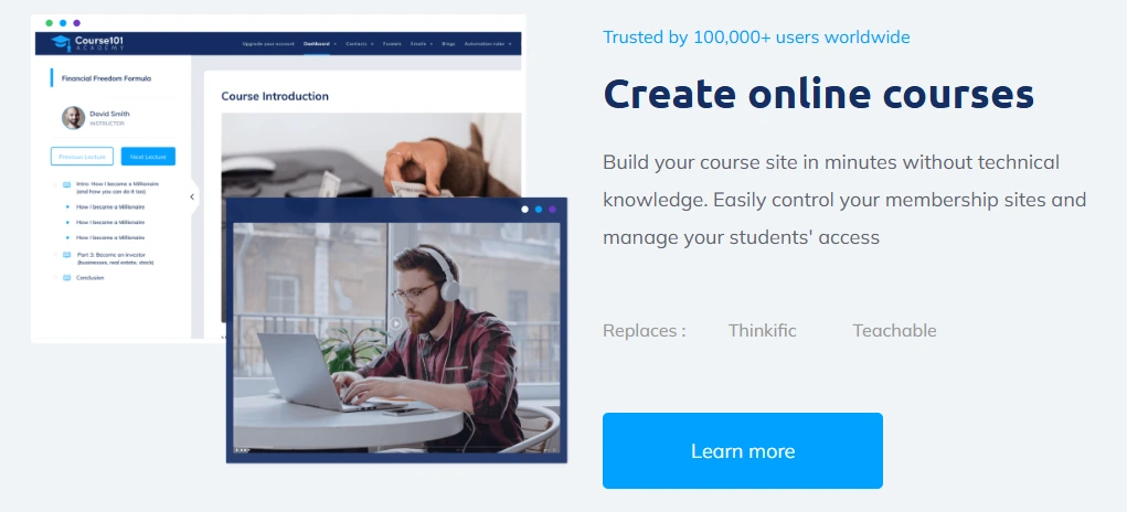 Online Courses & Membership Sites