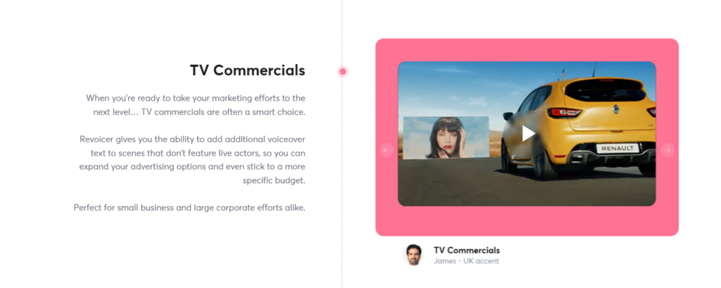 Revoicer TV Commercials