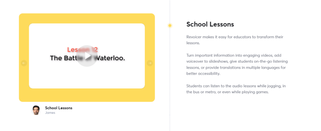 Revoicer review - School Lessons
