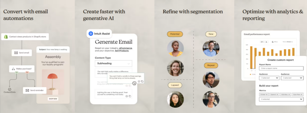 Mailchimp Features: