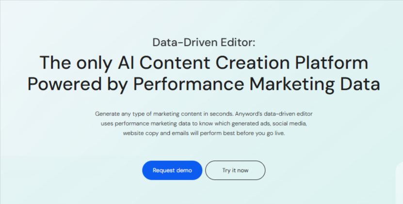 Key Features of Anyword