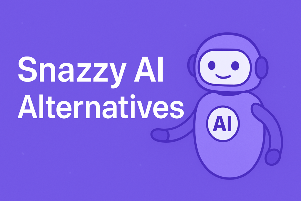 Snazzy AI Alternatives