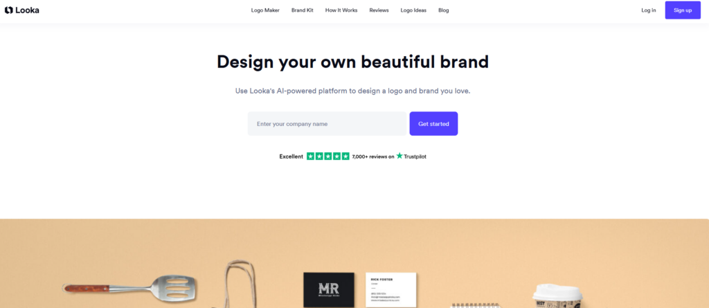 Looka Logo Maker Overview - Looka vs Wix