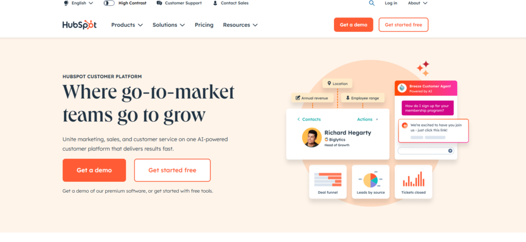 HubSpot-Instapage vs MailChimp vs GetResponse vs HubSpot
