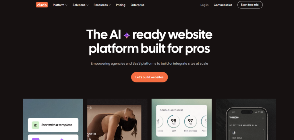 Duda Pro Website Builder