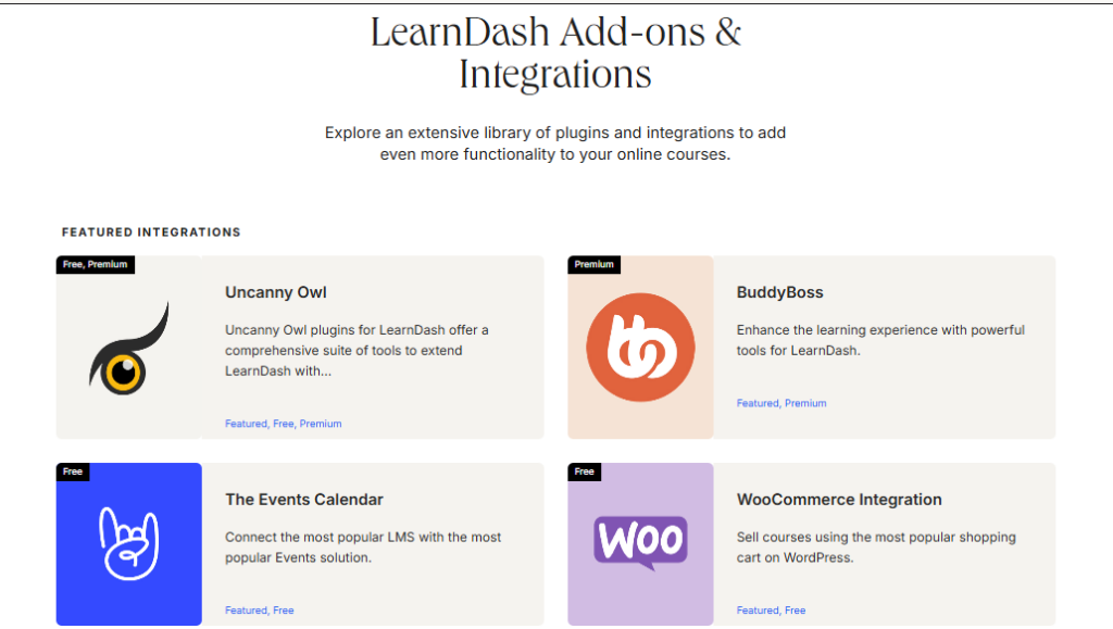 LearnDash-integration