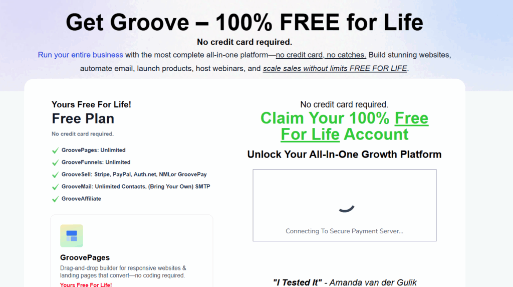 GrooveFunnels Pricing