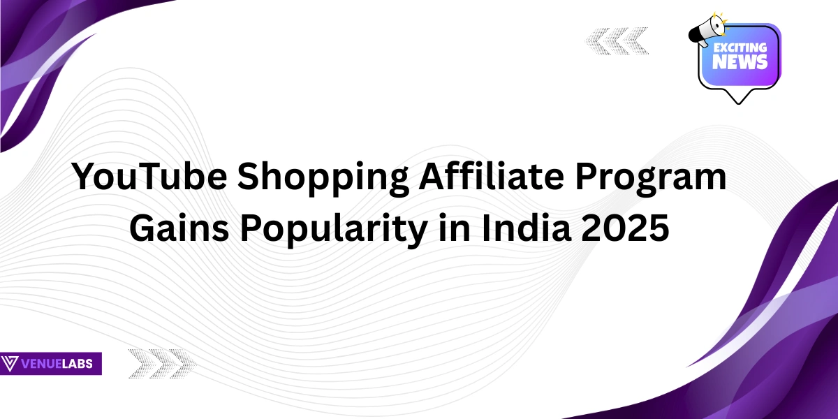 YouTube Shopping Affiliate Program