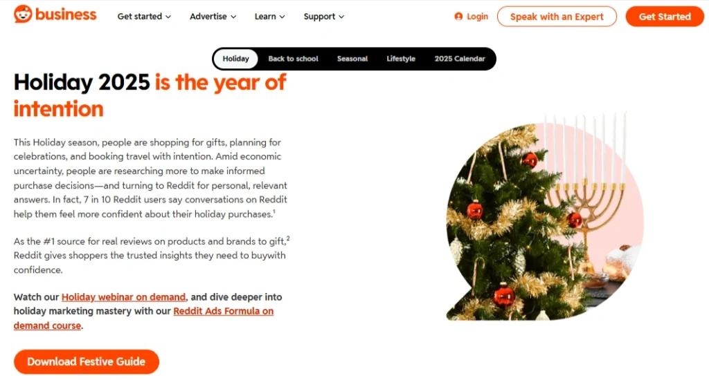 Reddit Ads Guide to Boost 2025 Holiday Campaigns