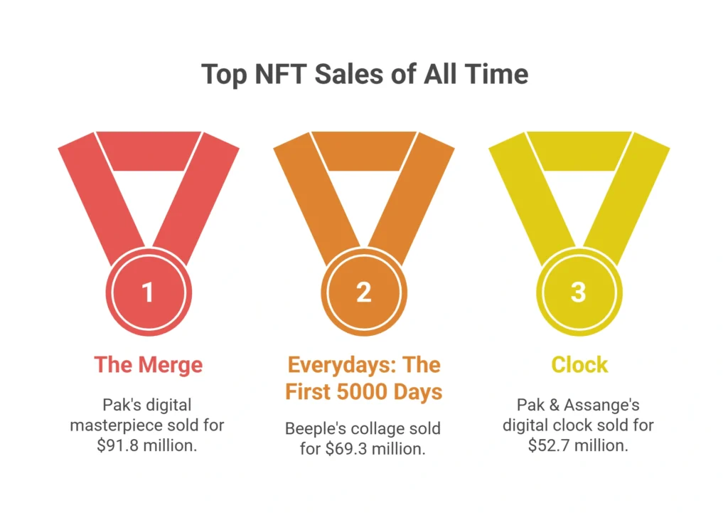Full List: 25 Most Expensive NFTs Ever Sold Statistics 2025