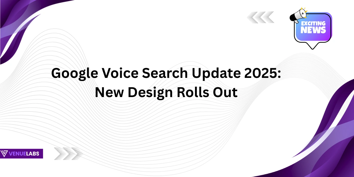 Google Voice Search Update