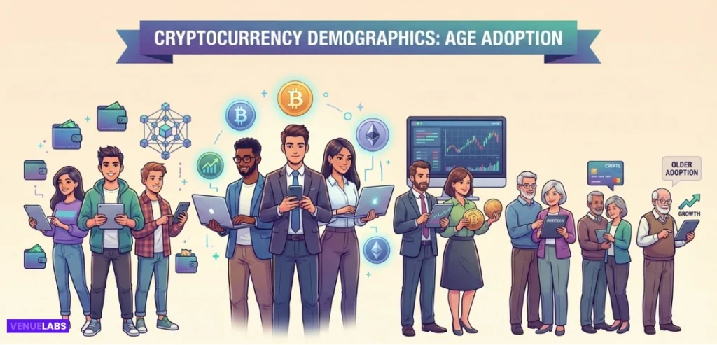 Crypto Users by Age and Gender