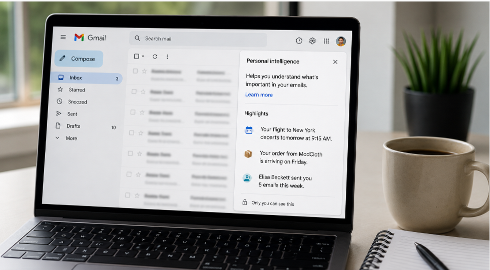 Google's Personal Intelligence Reads Your Gmail Now